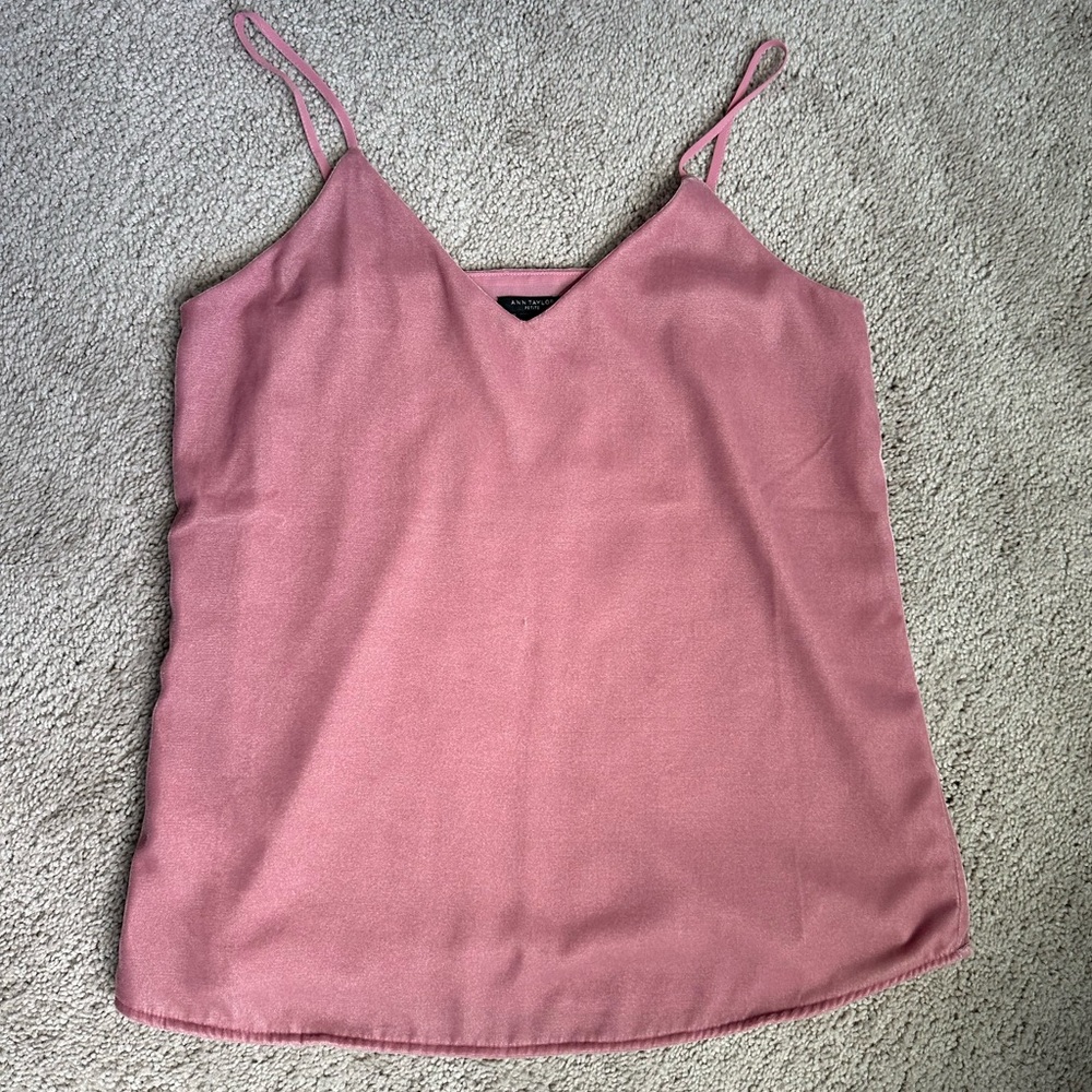 EUC Ann Taylor Pink camisole size XXSP